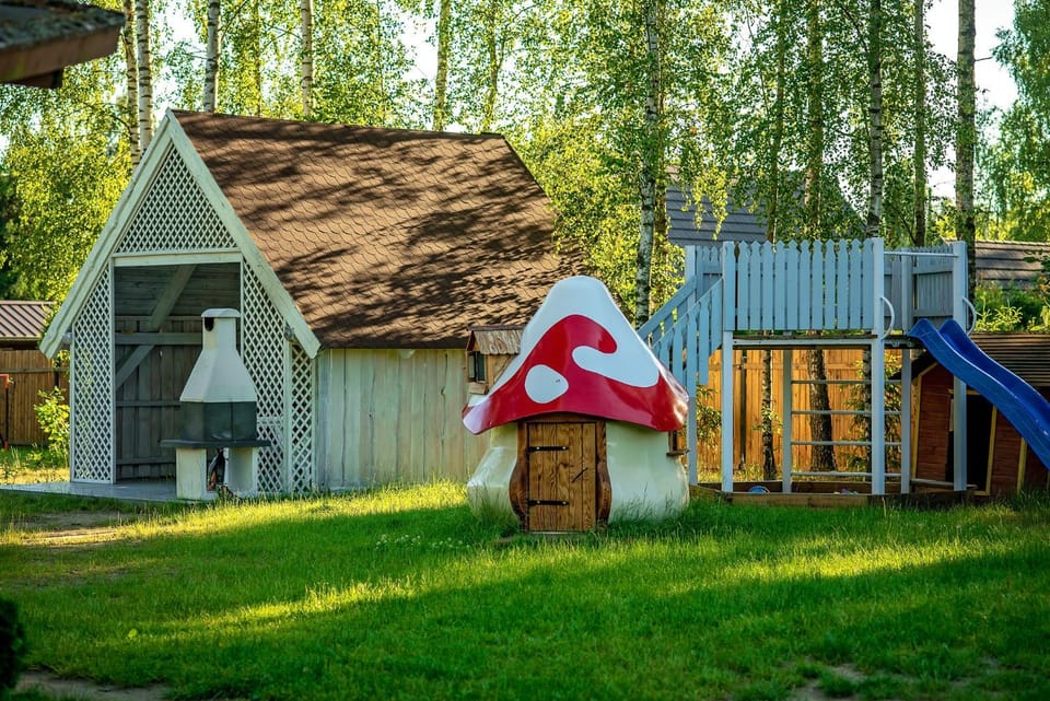 Domki w lasku House in Pomeranian Voivodeship