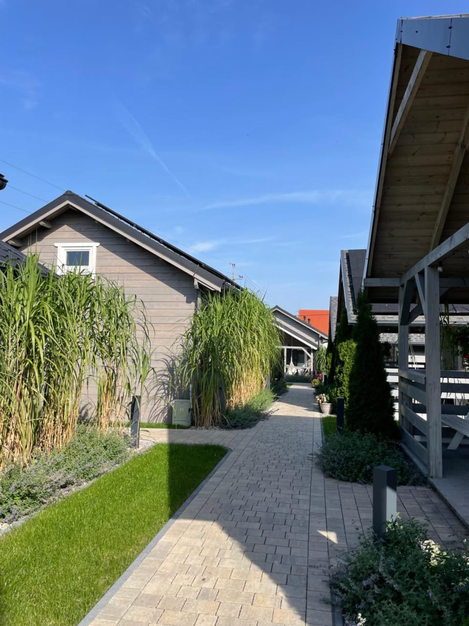 Property building, Garden, Windsurfing, Garden view