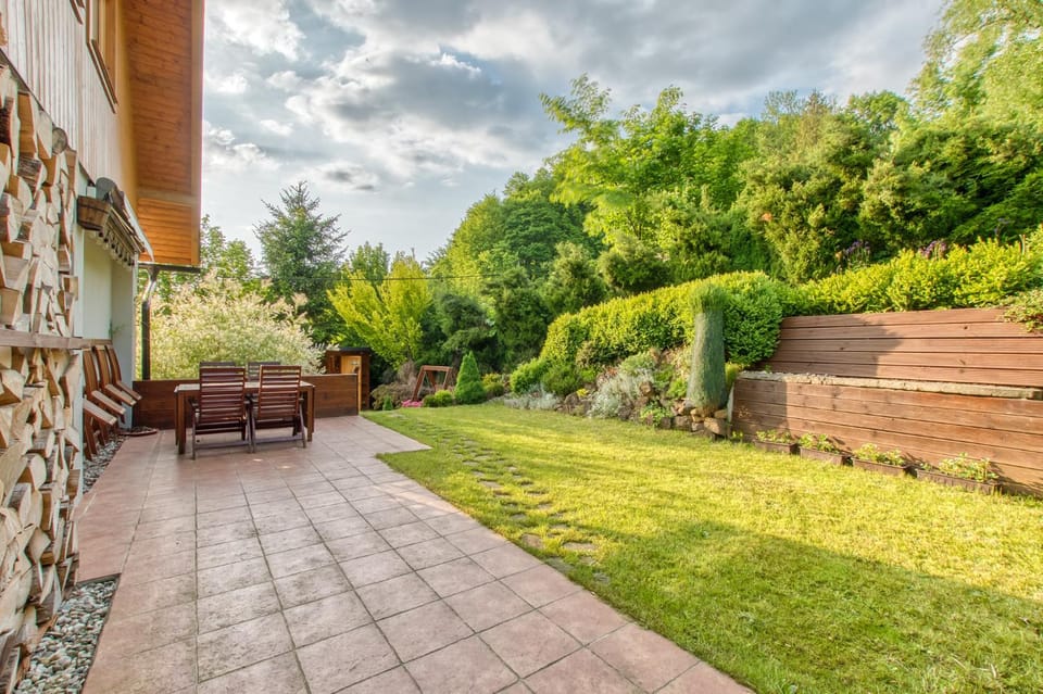 Spring, Day, Garden, Garden view