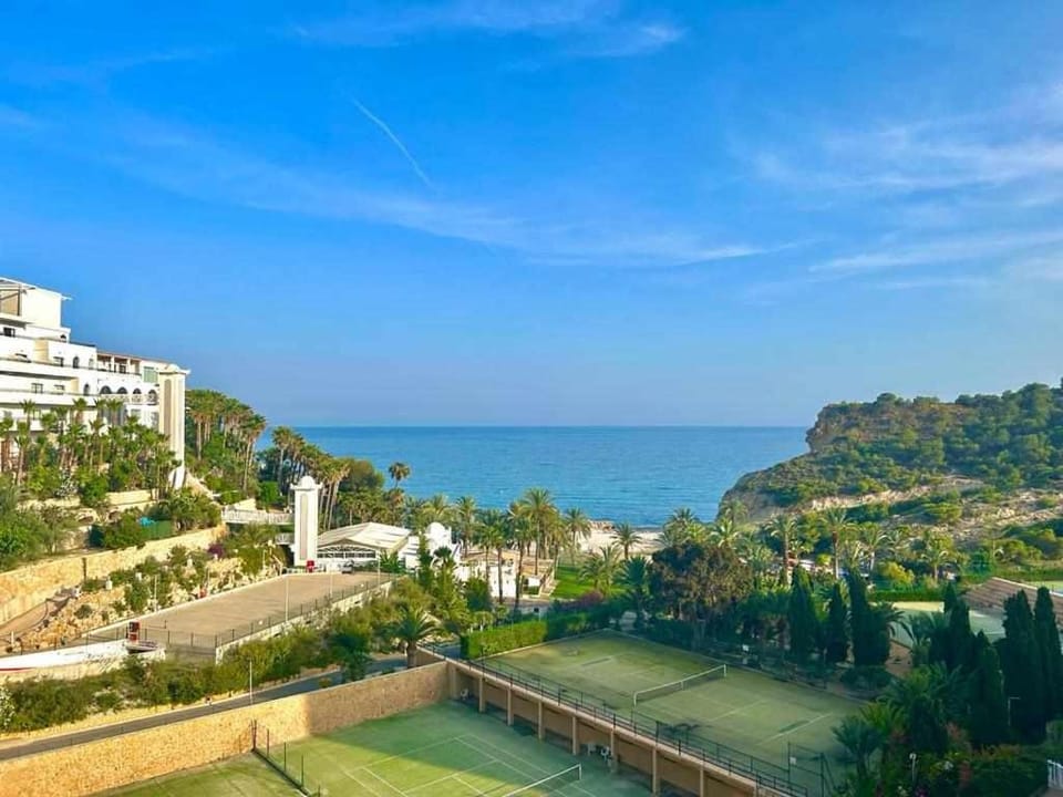 Beach, Tennis court, Sea view