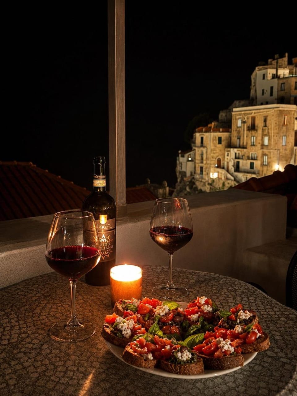 Balcony/Terrace, City view