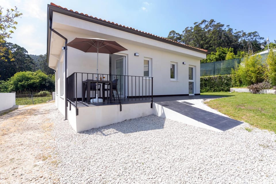 Property building, Garden view