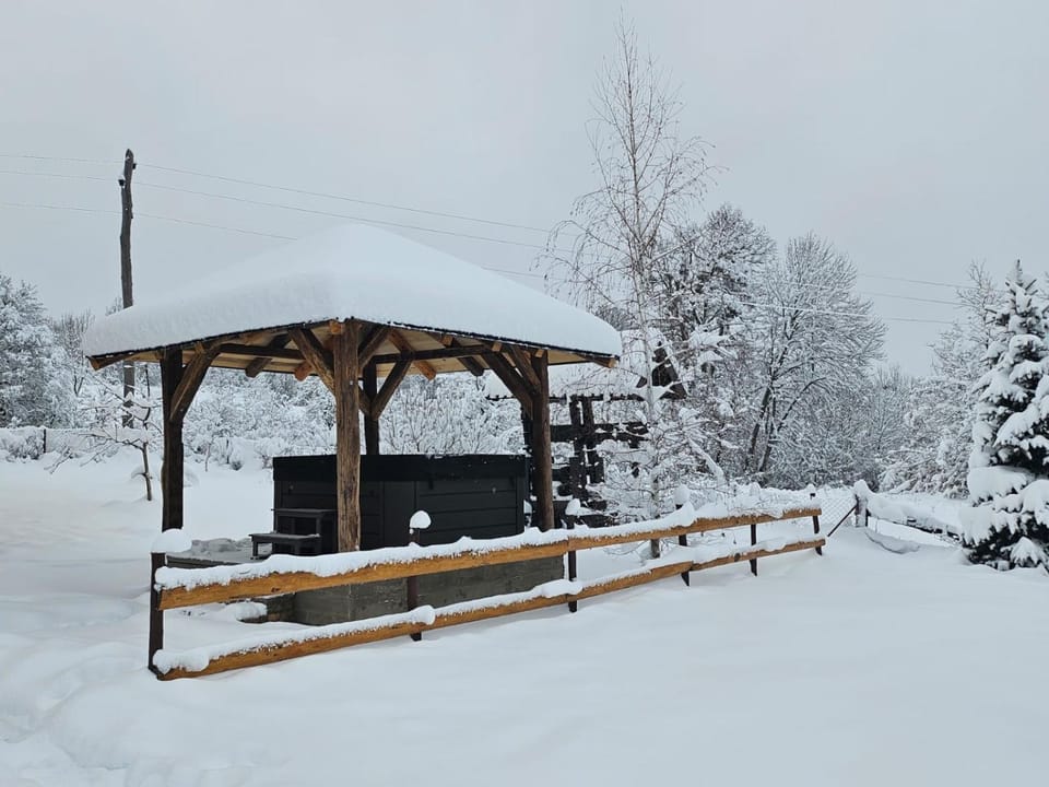 Lazy bear Chalet in Lika-Senj County