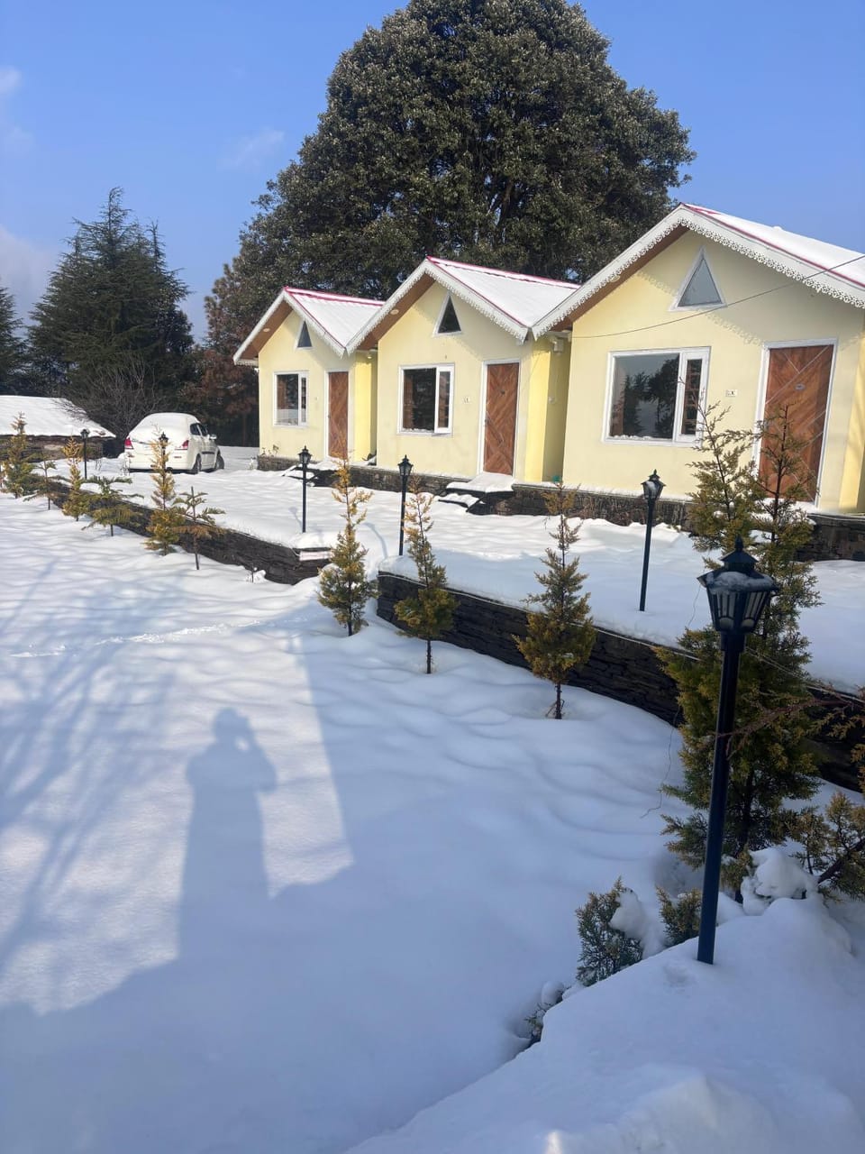 Property building, Natural landscape, Winter, Autumn
