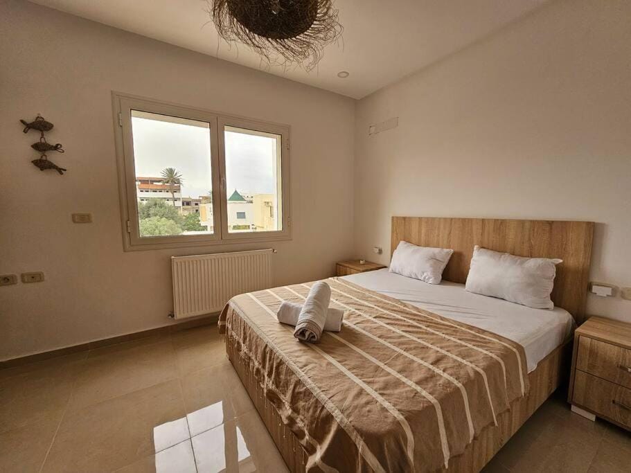 Aladin - Cosy à 200m de la plage de Chott Meriem Apartment in Sousse Governorate, Tunisia