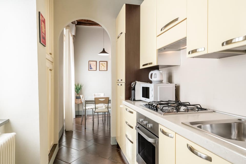 Kitchen or kitchenette, Living room
