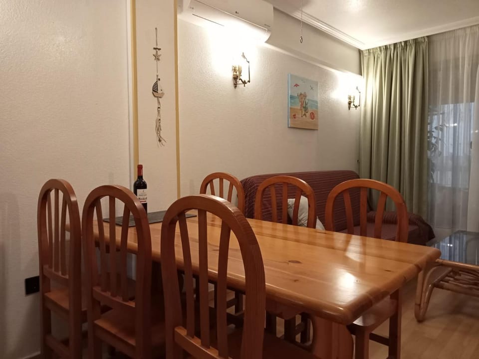 Living room, Dining area, air conditioner, air conditioner