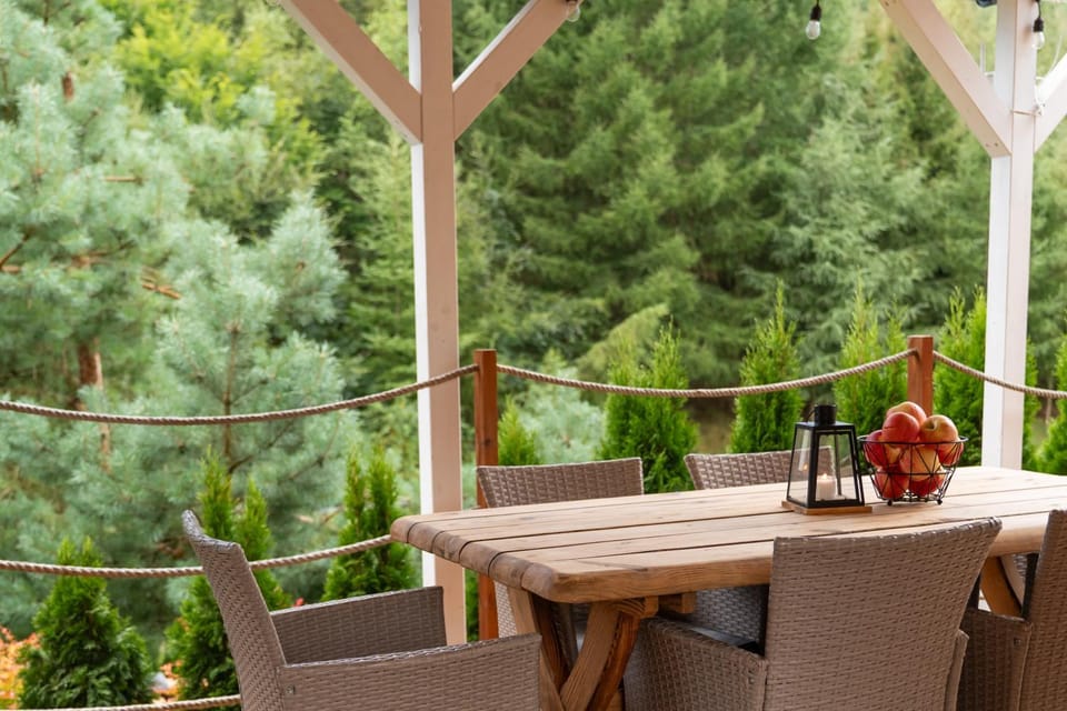 Summer, View (from property/room), Balcony/Terrace, Autumn, Garden view