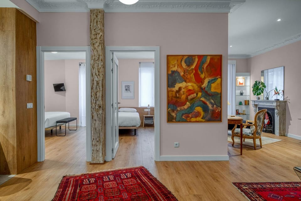 Living room, Bedroom