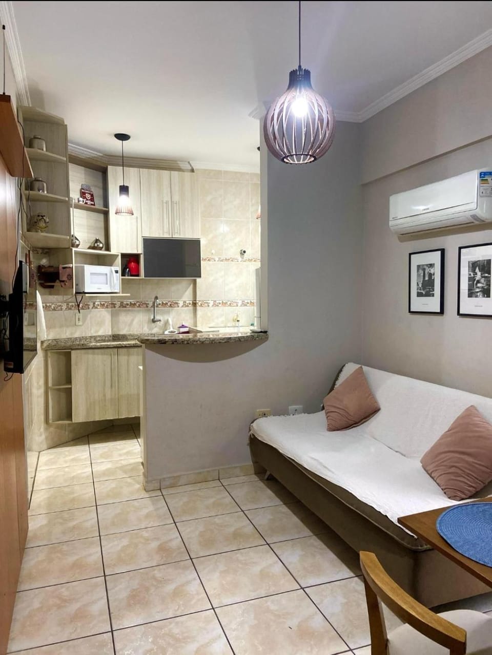 Apto Boqueirão próximo e com vista Mar Apartment in State of São Paulo