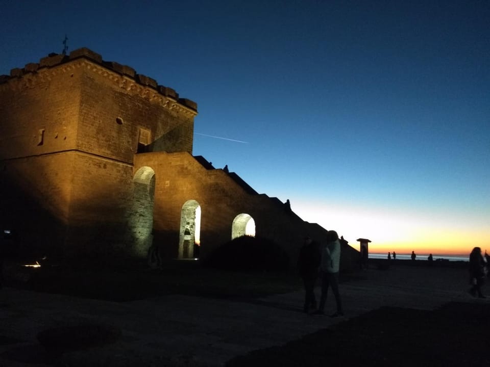 Nearby landmark, Night, Natural landscape, Landmark view, Sea view, Sunrise, Sunset