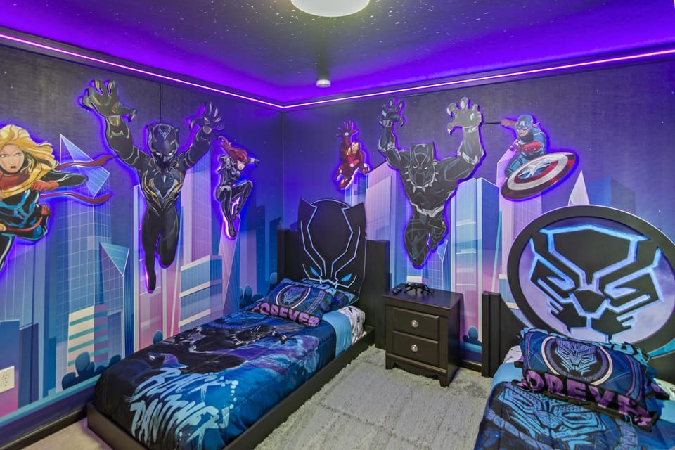 Bed, Bedroom