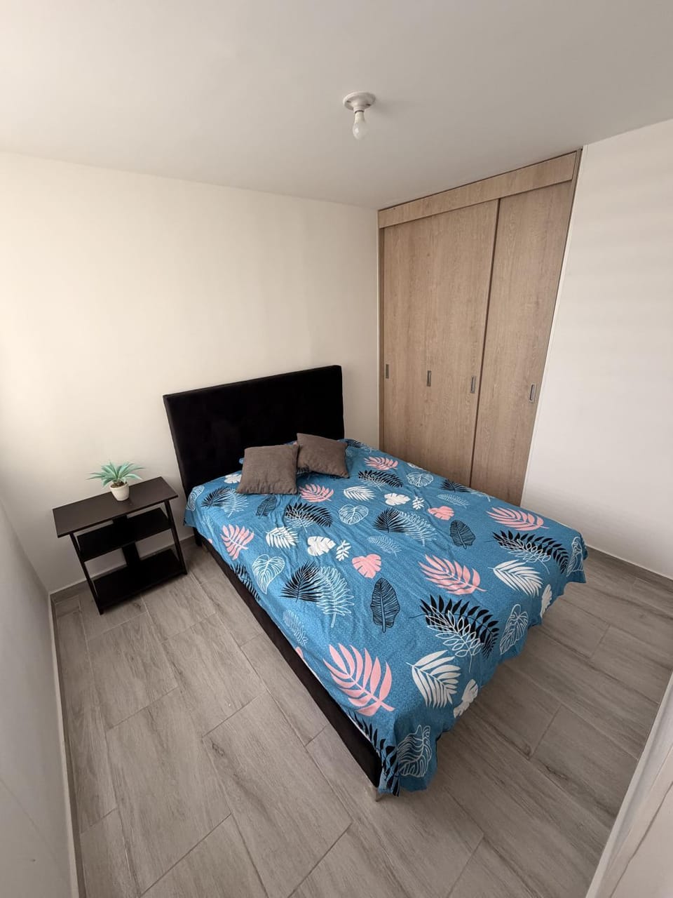 Bed, Photo of the whole room, Bedroom, wardrobe