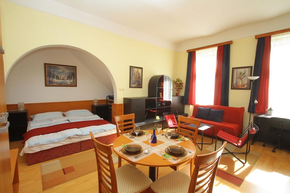 Living room, Bedroom