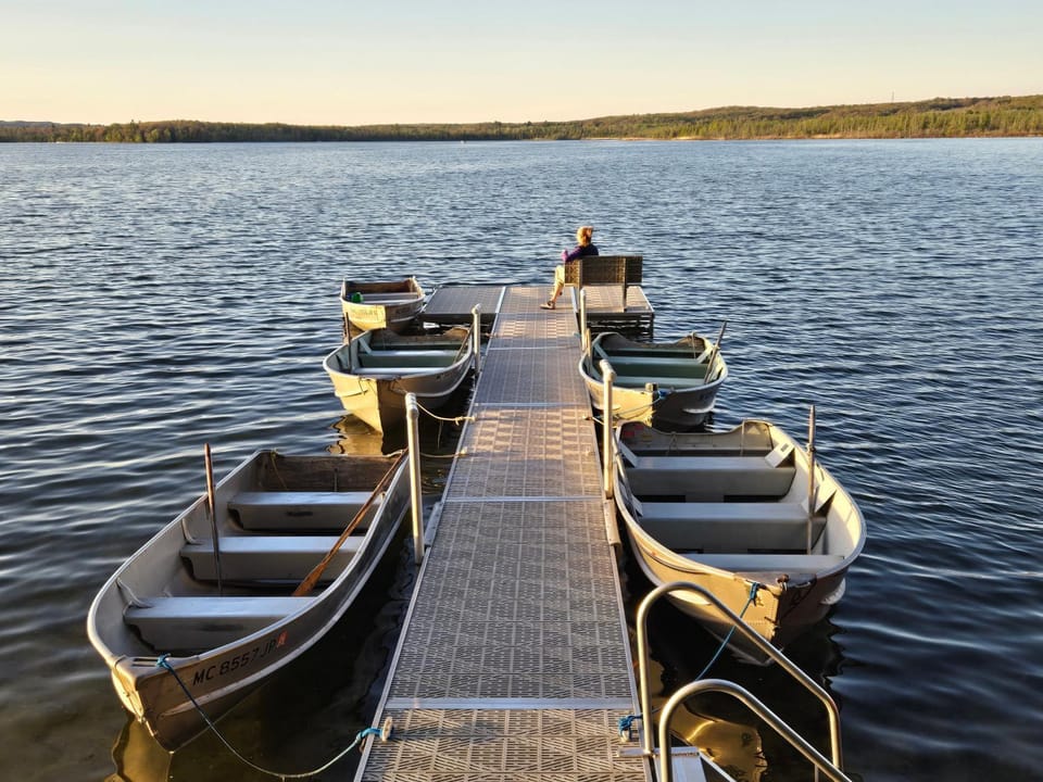 Lakefront! Twin Birch Resort - The Green Laker House in Lake Township