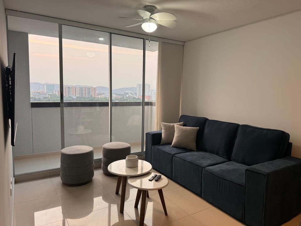 Balcony/Terrace, Living room, fireplace