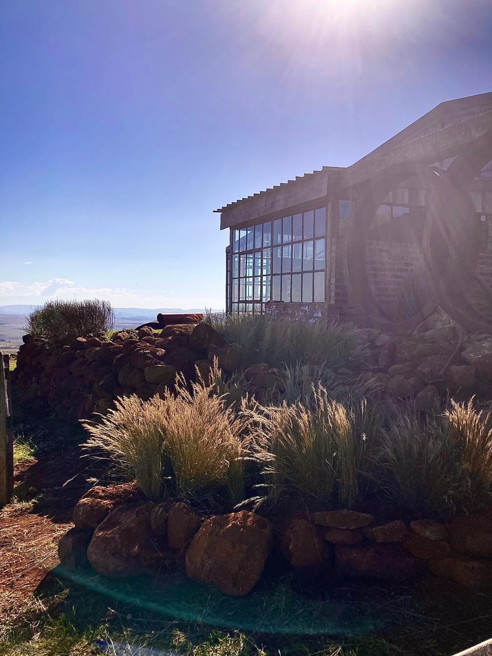 Property building, Natural landscape, Garden view