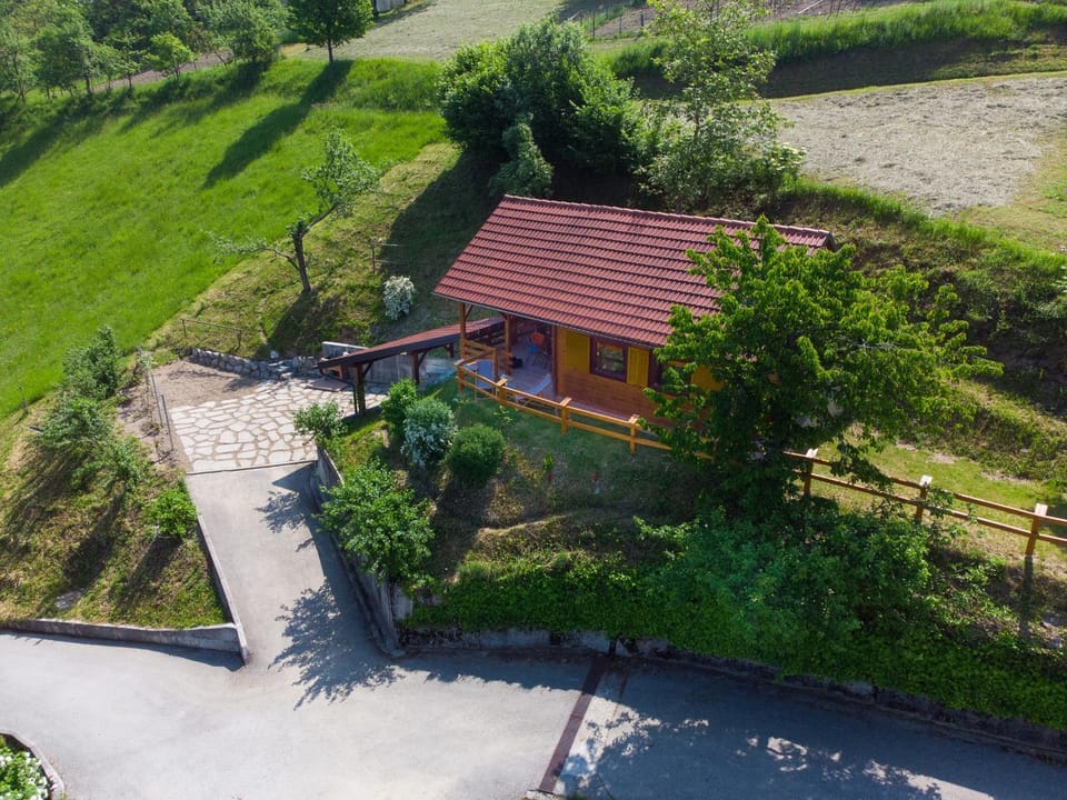 Day, Bird's eye view, Garden, Garden view