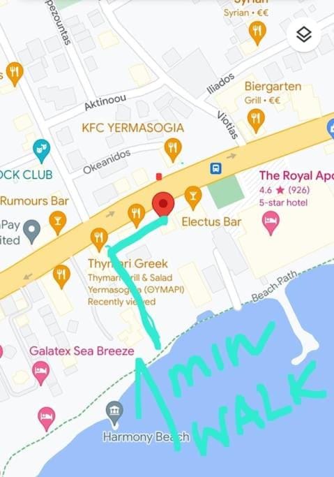 Beach, Street view, Location