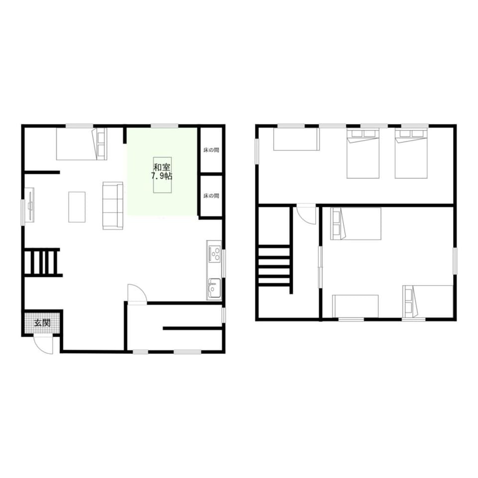 国際通り徒歩5分-2フロア貸切の古家-シーサーの隠れ家- Bed and Breakfast in Naha