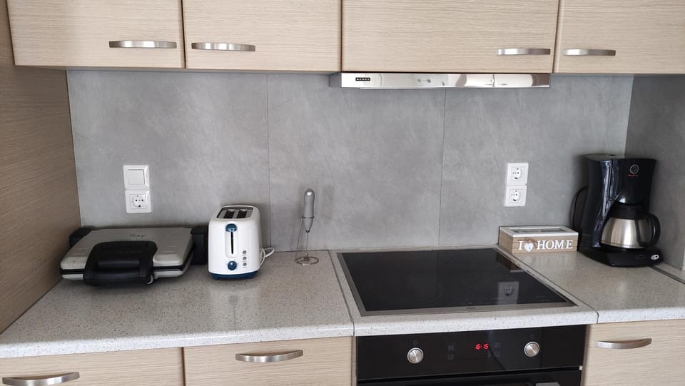 Kitchen or kitchenette, pet friendly, stove, toaster