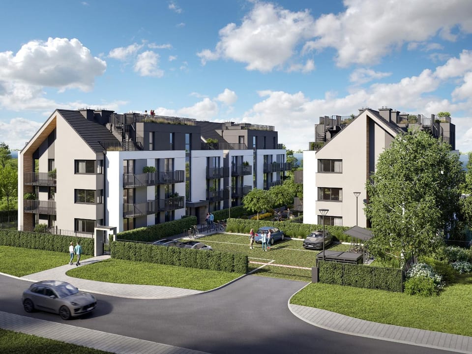Property building, Day, Neighbourhood, Garden, Garden view, Street view, Parking