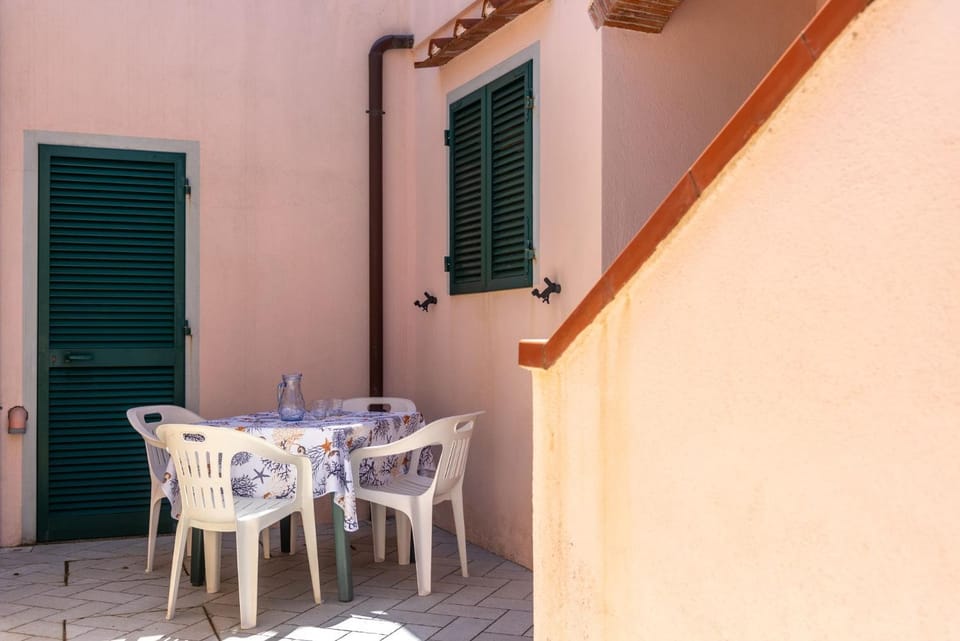 Property building, Patio