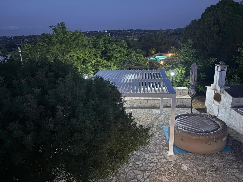 Patio, BBQ facilities, Hot Tub