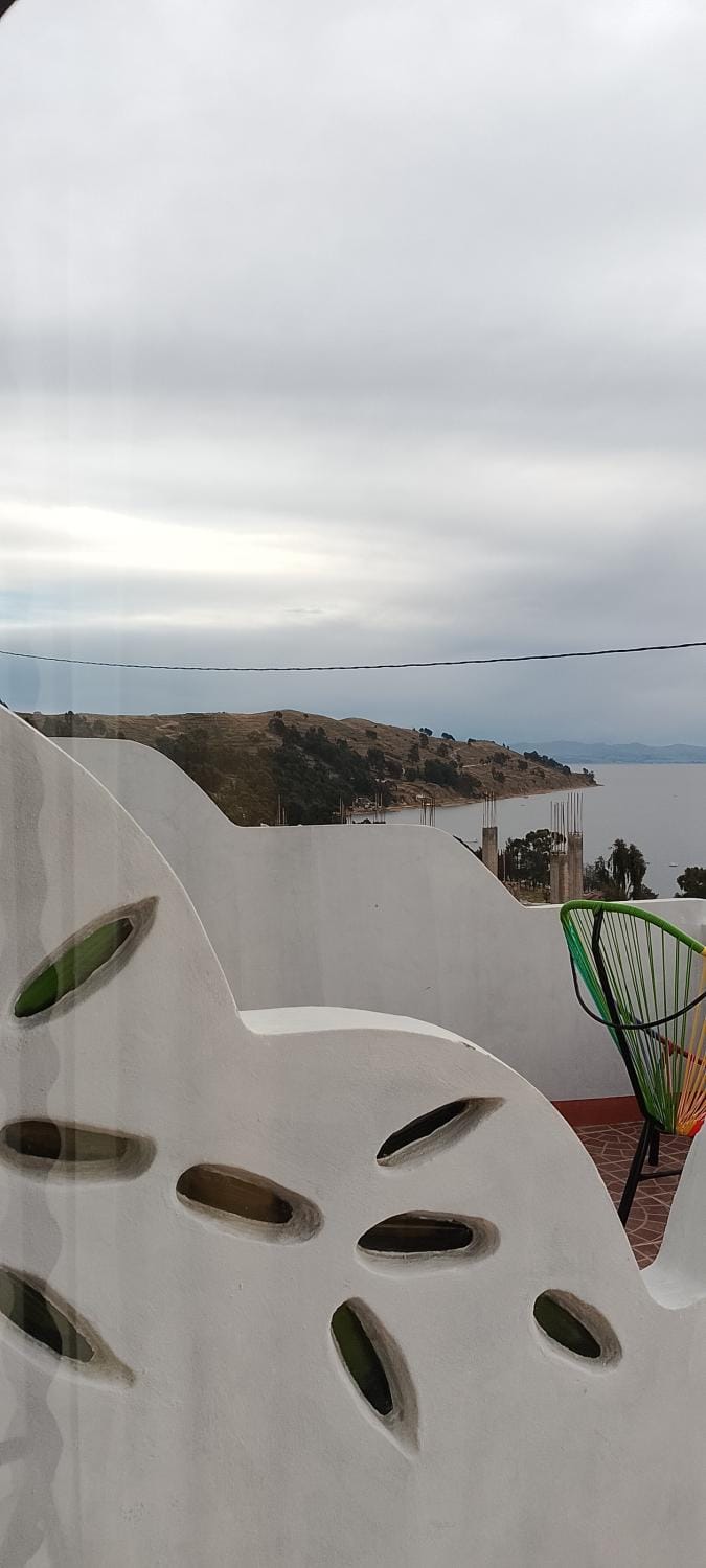 Natural landscape, Balcony/Terrace, Lake view