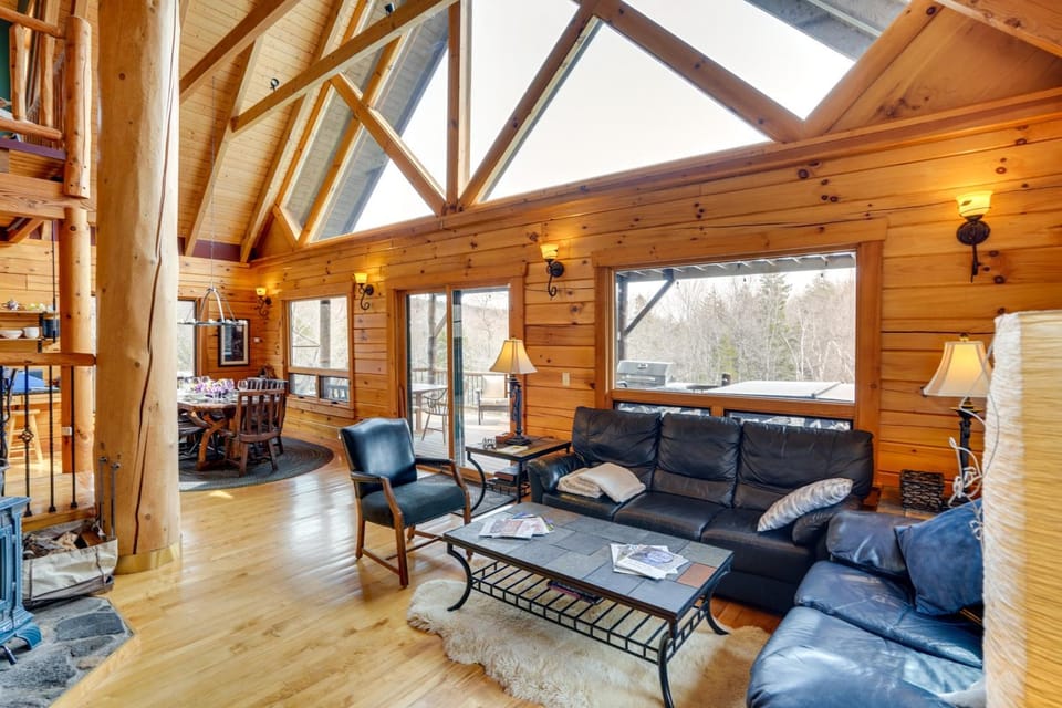 Massachusetts Vacation Rental w/ Deck & Grill House in Berkshires