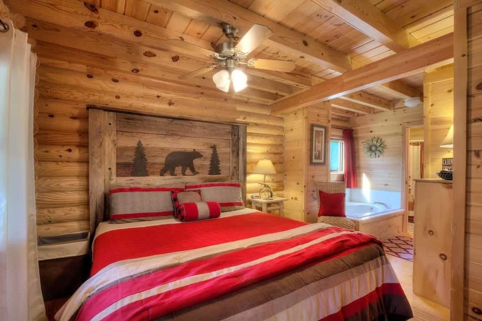 Snuggle Up Cabin by Beyond Expectations with Hot Tub Cabin in Sevier County