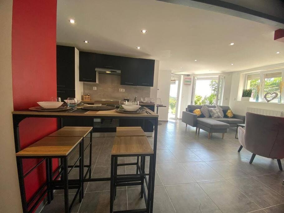 Le jardin suspendu Apartment in Vaulx-en-Velin