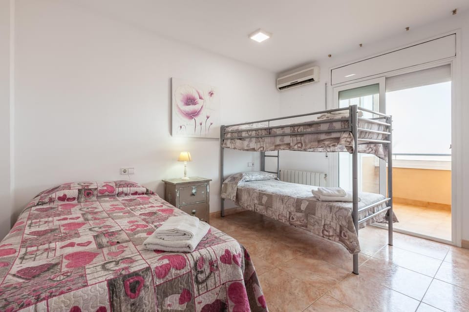 Property building, Living room, Bedroom