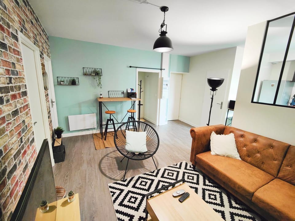 2en1 9 Personnes Max Stationnement proche & gratuit Wifi Apartment in Riom