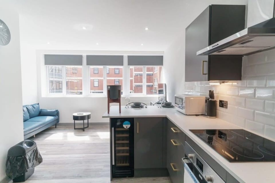 Modern 1 Bedroom Apartment in Preston Centre Apartment in Preston