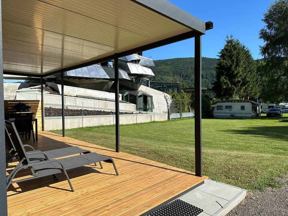Mobilhome am Ossiacher See Apartment in Carinthia, Austria