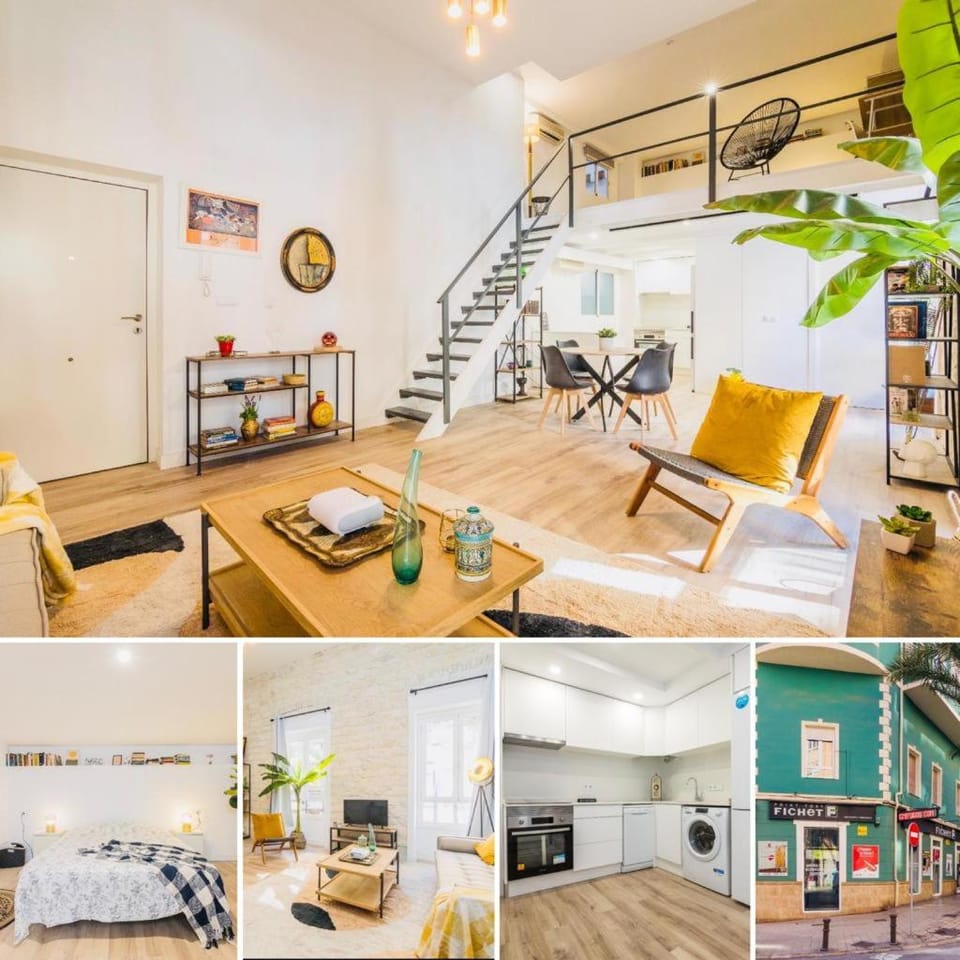 Bed, Kitchen or kitchenette, Living room, Photo of the whole room, Seating area, Bedroom