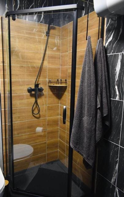 Shower, Bathroom, towels