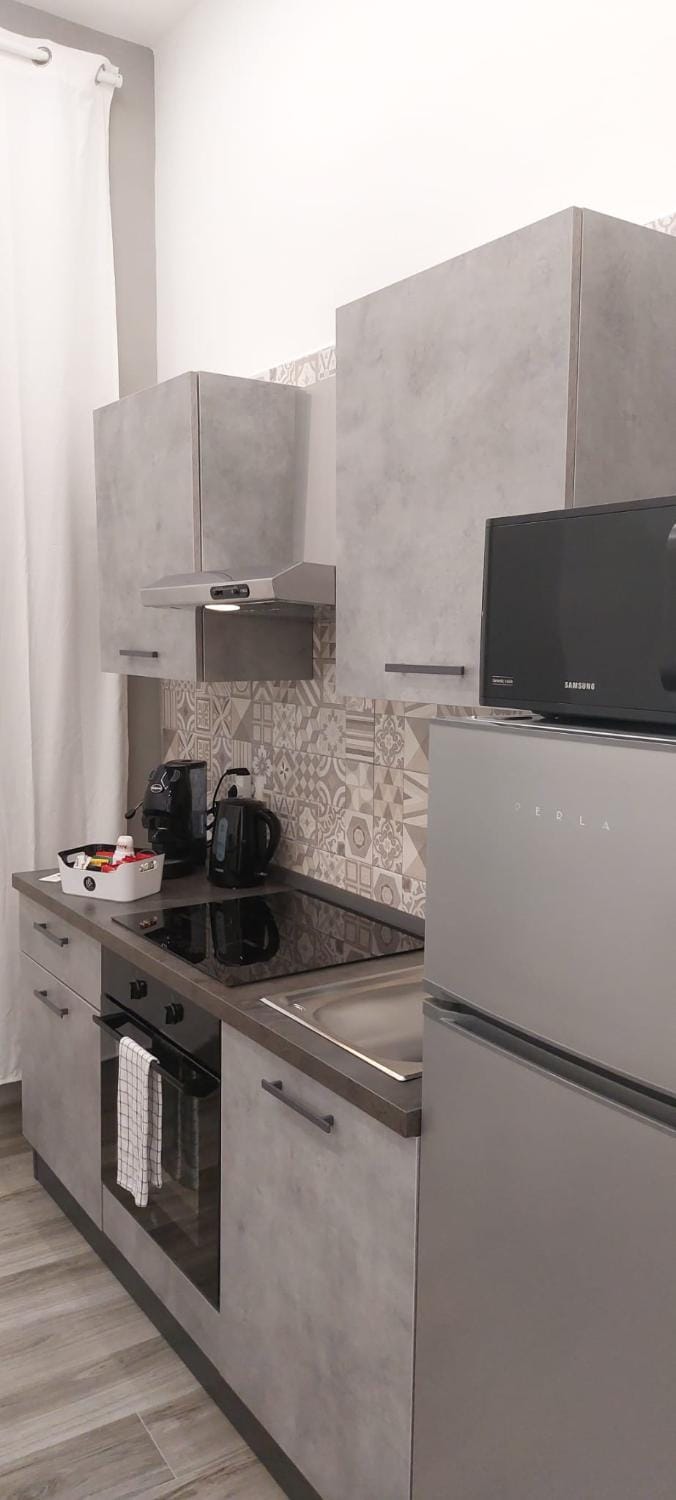 Kitchen or kitchenette, minibar, pet friendly, stove
