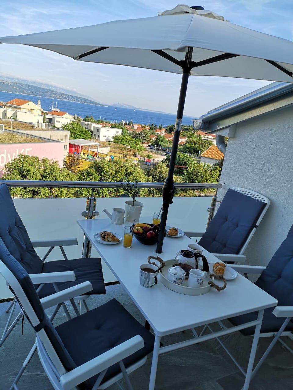 View (from property/room), Balcony/Terrace, Sea view