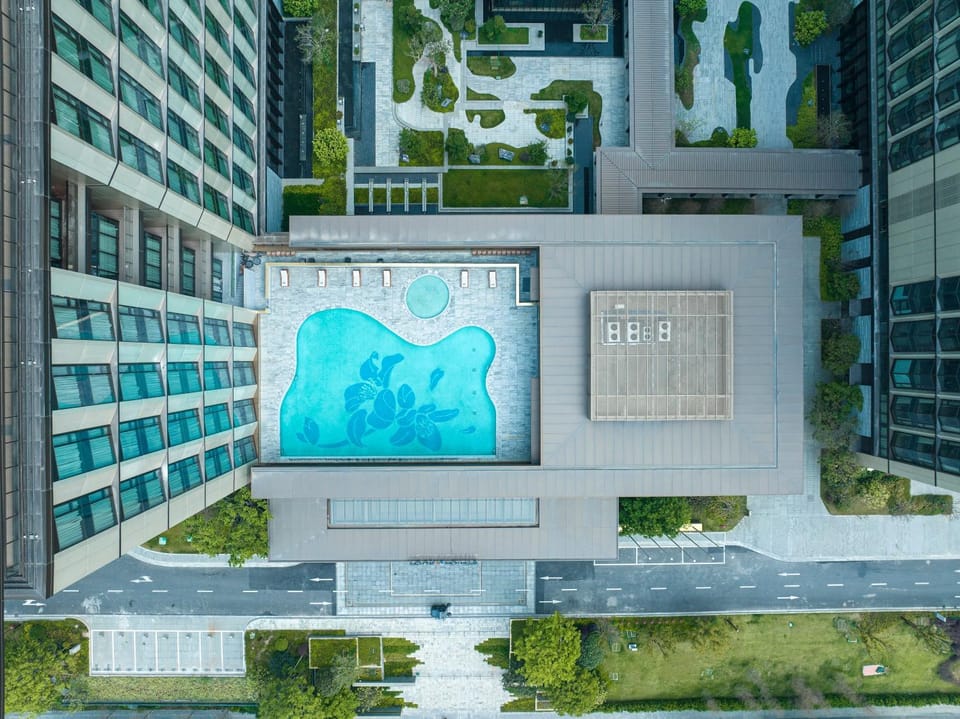 Pool view, Swimming pool