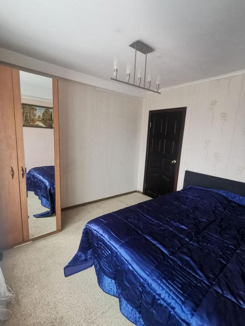 Bed, Photo of the whole room, Bedroom, wardrobe