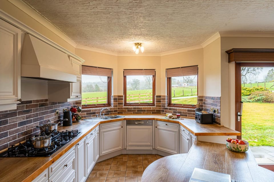 Kitchen or kitchenette, dishwasher, pet friendly, stove, toaster