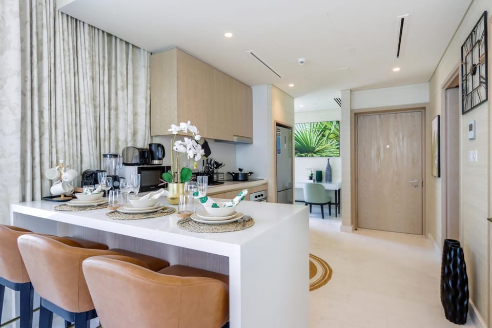 Kitchen or kitchenette, oven, stove, toaster