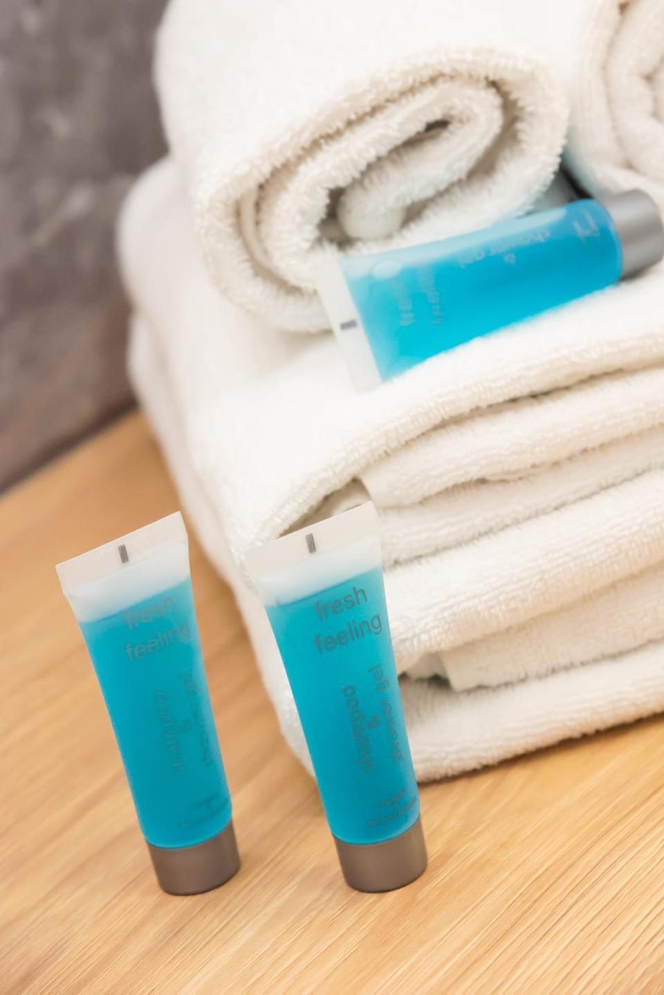 Bathroom, towels