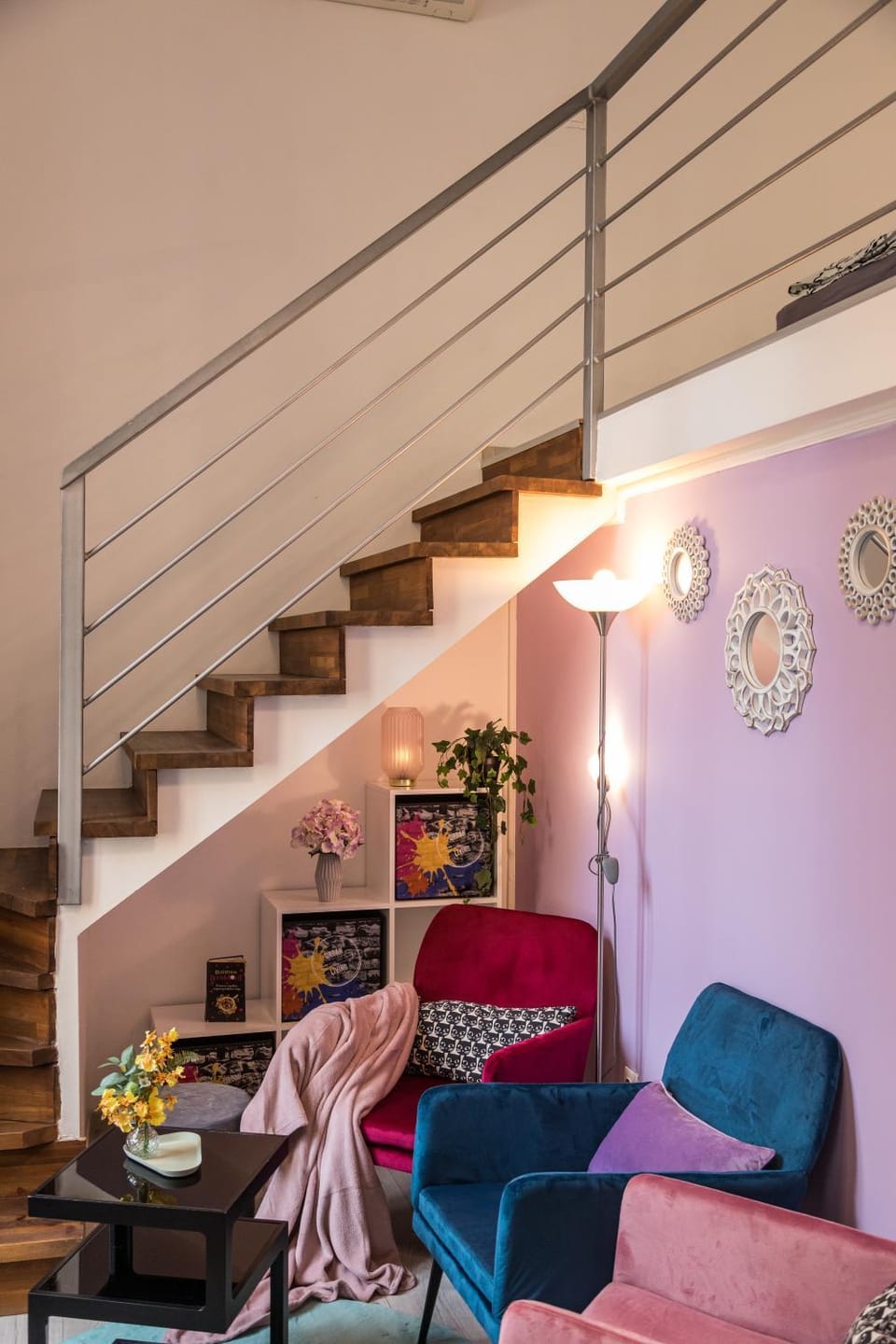 Living room, Seating area, Bedroom