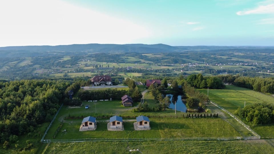 Property building, Natural landscape, Bird's eye view