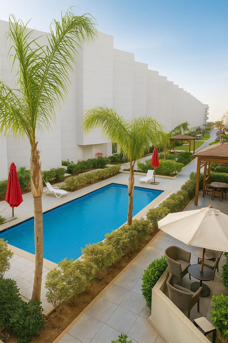 Patio, Summer, Swimming pool