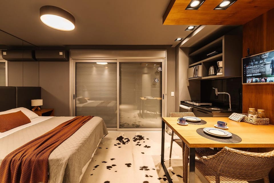 Lindo Studio, Central, Com Garagem e Academia! Apartment in Pelotas