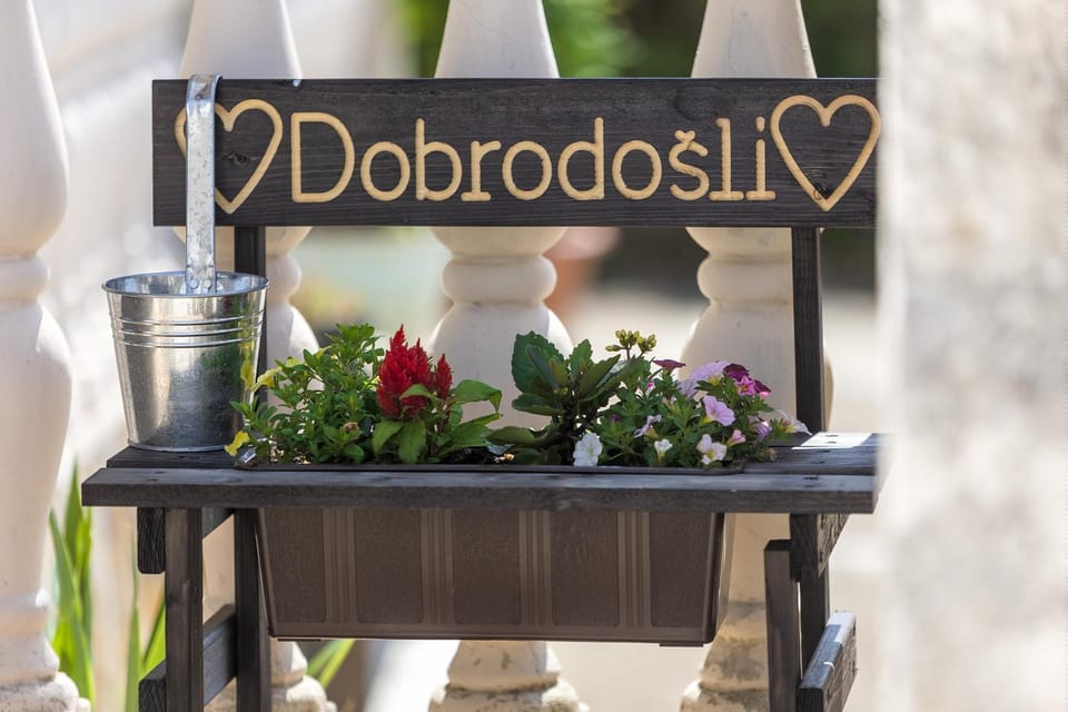 Property logo or sign, Text overlay